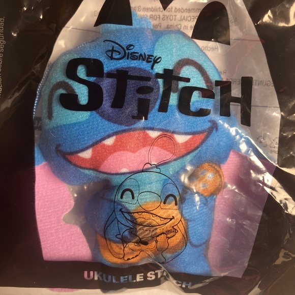 Adorable Stitch with Ukulele Happy Meal Toy, NWT - Picture 4 of 7